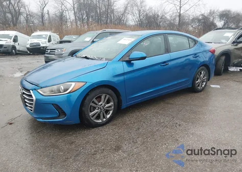 2018 Hyundai Elantra Sel from USA, damaged, VIN 5NPD84LFXJH215701